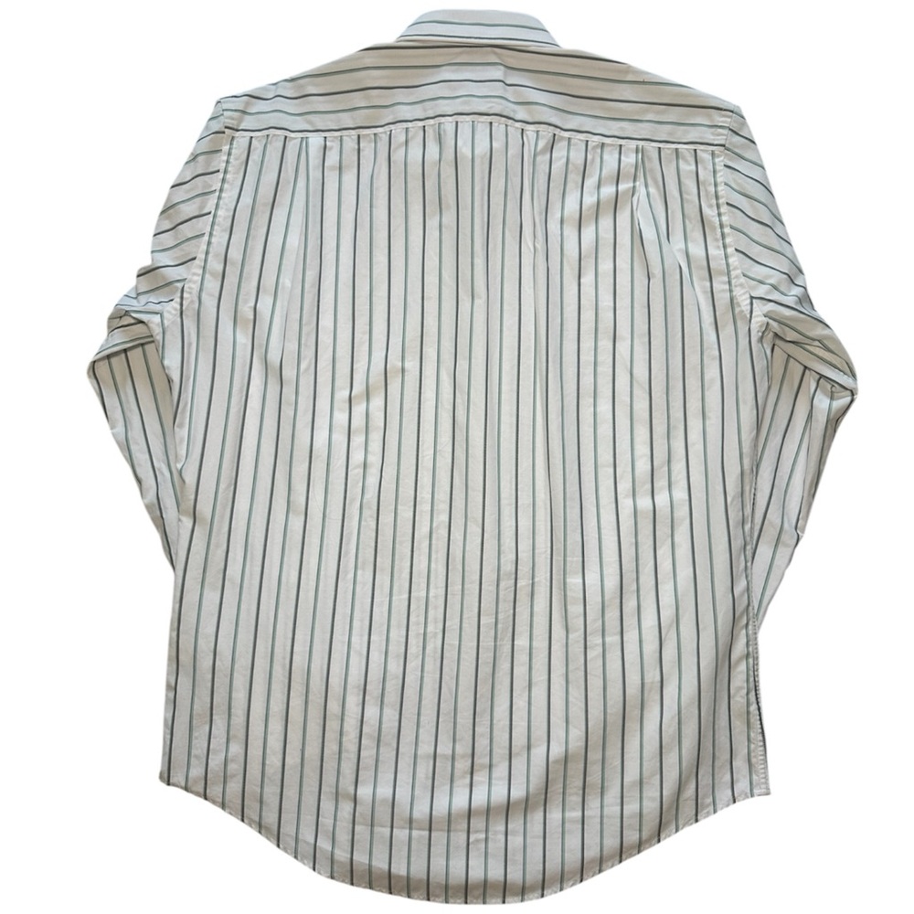 Nordstrom Men's White Dress Shirt Long Sleeve Button Up Cotton Size Medium - Picture 2 of 3